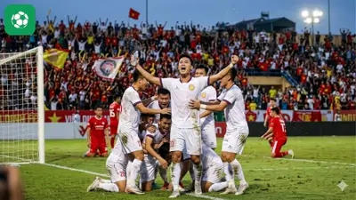BXH V-League biến động: Nam Định xây chắc ngôi đầu sau chiến thắng kịch tính trước Thể Công Viettel