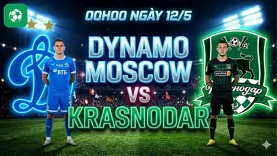 Nhận định bóng đá Dynamo Moscow vs Krasnodar, 00h00 ngày 12/5