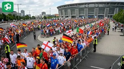 Cơn sốt vé Euro 2026: Người hâm mộ xếp hàng dài chờ đợi cơ hội xem trực tiếp giải đấu
