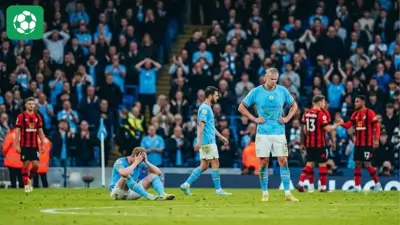 Man City ngậm ngùi dâng cúp cho Arsenal sau trận hòa Bournemouth
