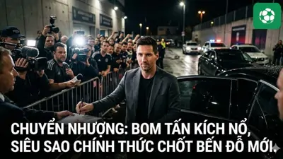 Chuyển nhượng: Bom tấn kích nổ, siêu sao chính thức chốt bến đỗ mới