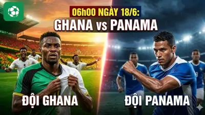 Nhận định trận đấu 06h00 ngày 18/6: Ghana vs Panama