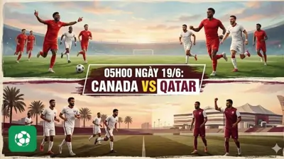 Nhận định trận đấu 05h00 ngày 19/6: Canada vs Qatar