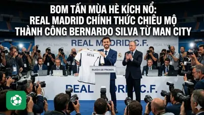 Bom tấn mùa hè kích nổ: Real Madrid chiêu mộ Bernardo Silva