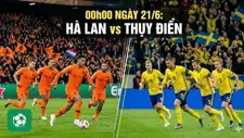 Nhận định trận đấu 00h00 ngày 21/6: Hà Lan vs Thụy Điển