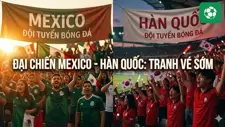 Đại chiến Mexico - Hàn Quốc: Tranh vé sớm tại WC 2026